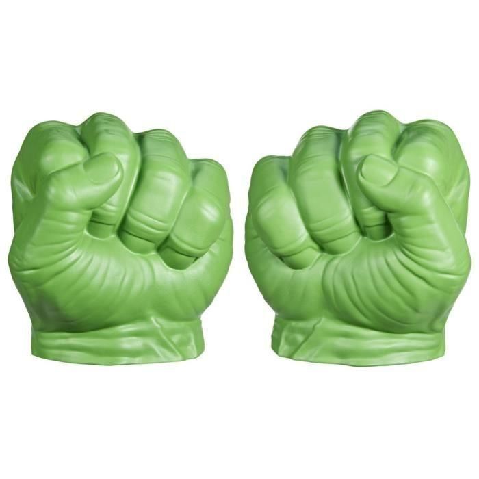 Hasbro F9332 Puños Gamma de Hulk Avengers Juguete de Rol para Niños con Bandas de Agarre Internas para Movimientos Poderosos y Seguros, Edad +5 años.