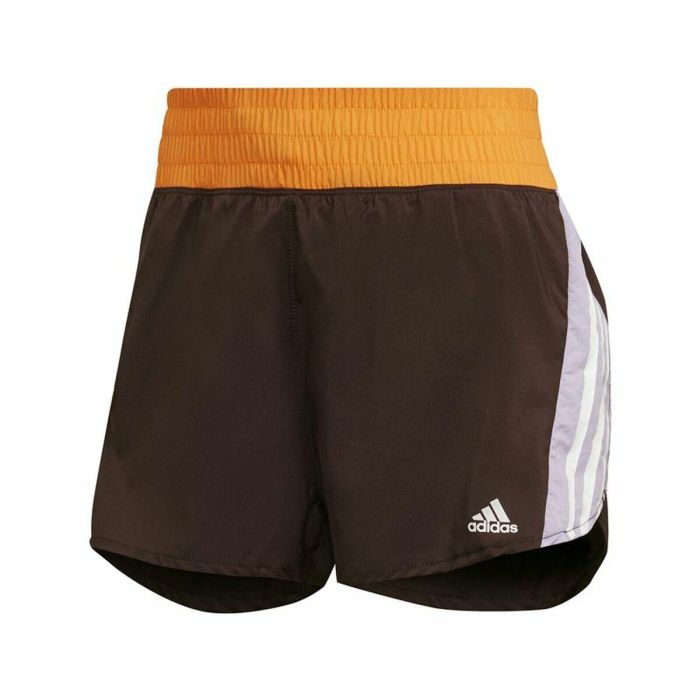 Pantalones Cortos Deportivos para Mujer Adidas Hyperglam Marrón 0 Pantalones Cortos Deportivos para Mujer Adidas Hyperglam Marrón 0