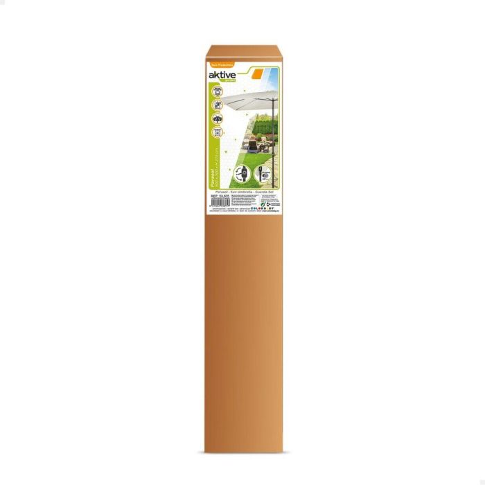 Sombrilla Aktive 300 x 275 x 300 cm Crema Ø 300 cm 1