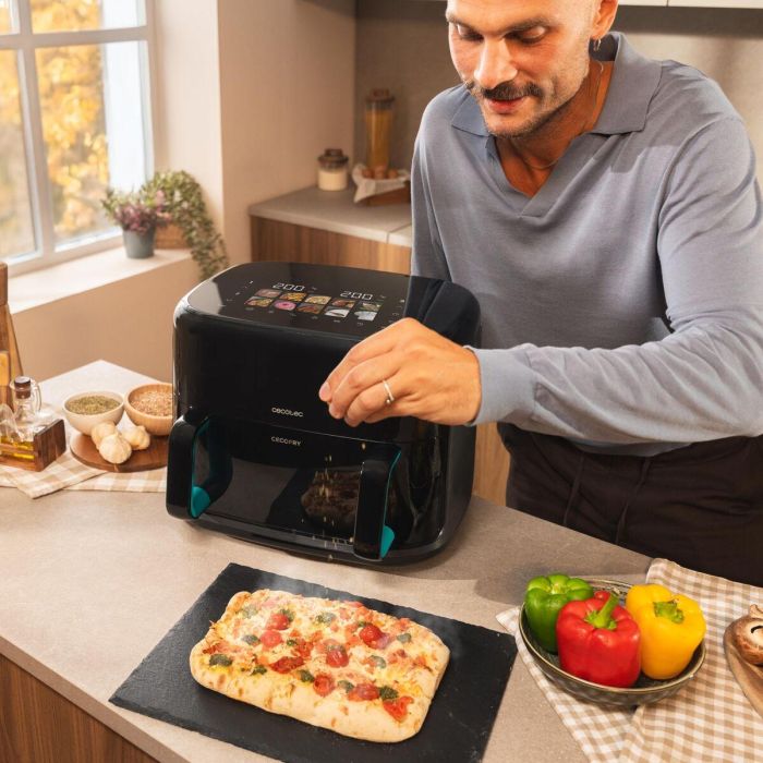 Cecotec Freidora de Aire Grill Cecofry&Grill Smokin'Prime 11000 2800W 10L Acero Inox. Negro 7 Cecotec Freidora de Aire Grill Cecofry&Grill Smokin'Prime 11000 2800W 10L Acero Inox. Negro 7