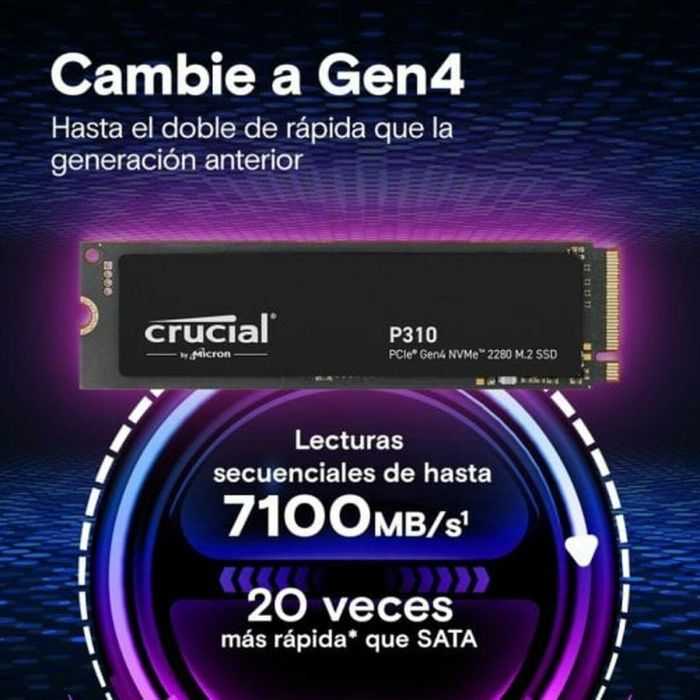 Disco Duro Crucial CT1000P310SSD8 1 TB SSD 3