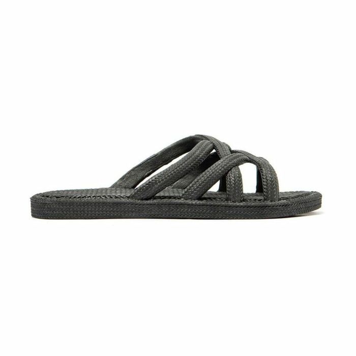 Chanclas para Mujer Brasileras Mersin Negro 30-31 4