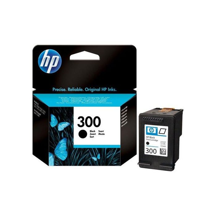 Cartucho Inkjet Hp Cc640Ee Nº300 Deskjet Serie D1600/D2560 Serie D5500 Serie F2400/F2480/F4280/F4210/F4272/F4500 Negro 200 Pág. (Reemplaza Al Modelo Hp 703 Y Hp 901)