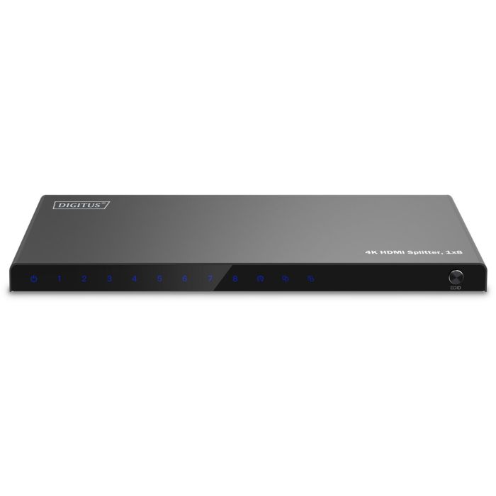 DIGITUS HDMI Splitter 1x8 4K/60Hz HDCP 2.3 EDID Control 2