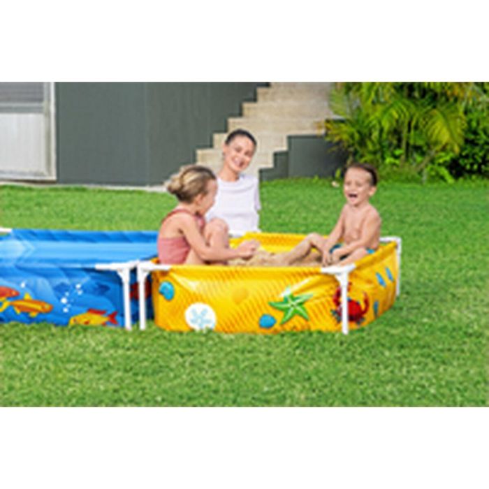 Bestway Piscina Rigida Infantil Con Arenero 213x122x30,5 cm +2 años Jardin 00561 6 Bestway Piscina Rigida Infantil Con Arenero 213x122x30,5 cm +2 años Jardin 00561 6