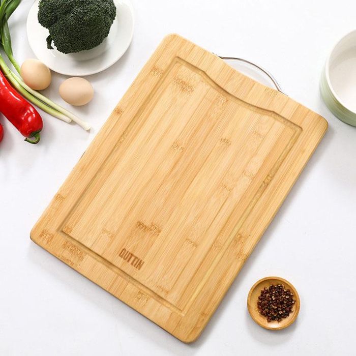 Tabla de cortar bambú Quttin 38x28x1.8 cm (12 Unidades) 3 Tabla de cortar bambú Quttin 38x28x1.8 cm (12 Unidades) 3