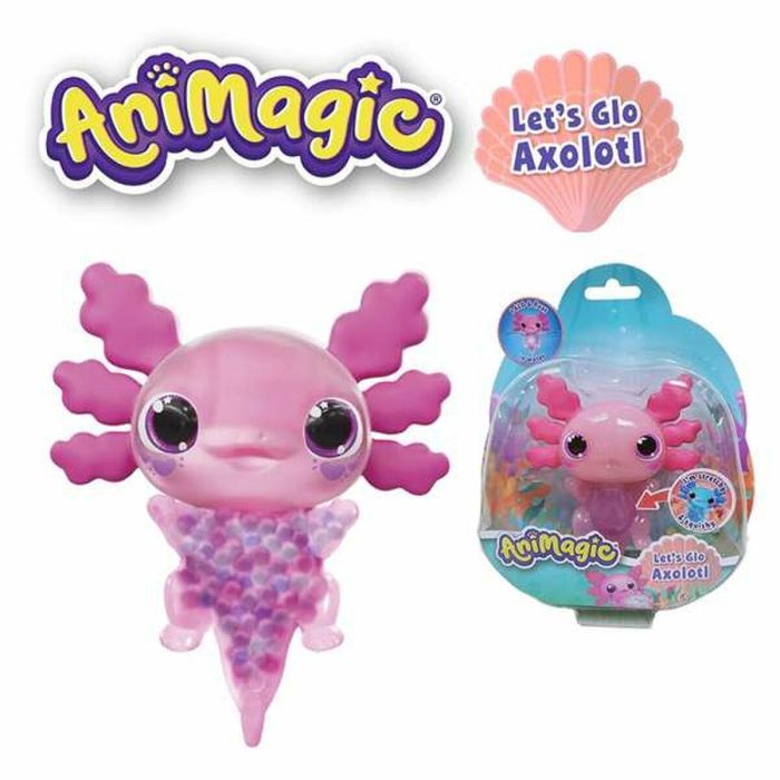 Peluche interactivo - GOLIATH - Animagic Axolotl Aquarium 3