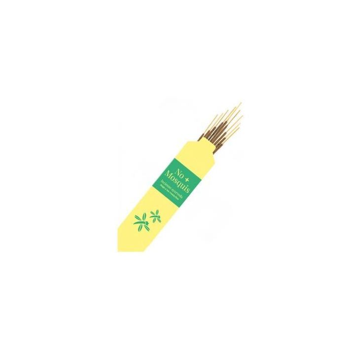 No + Mosquis Incienso Antimosquitos 5 Packs x 12 Uds. con Citronella y Eucalipto. Repelente natural y vegano