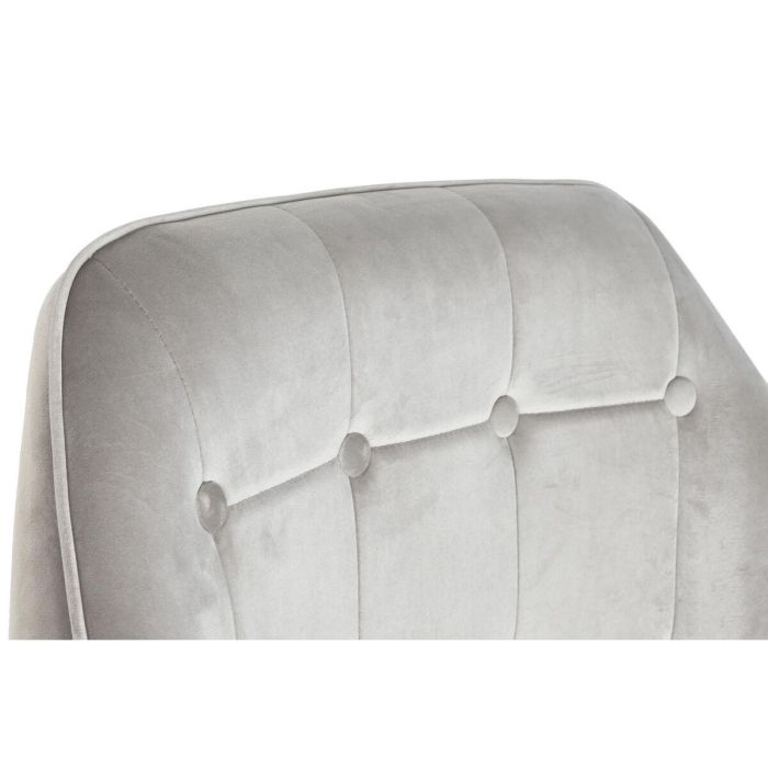 Butaca Home ESPRIT Gris Crema Dorado Plateado Poliéster Metal 74 x 74 x 90 cm 74 x 67 x 90 cm 4 Butaca Home ESPRIT Gris Crema Dorado Plateado Poliéster Metal 74 x 74 x 90 cm 74 x 67 x 90 cm 4