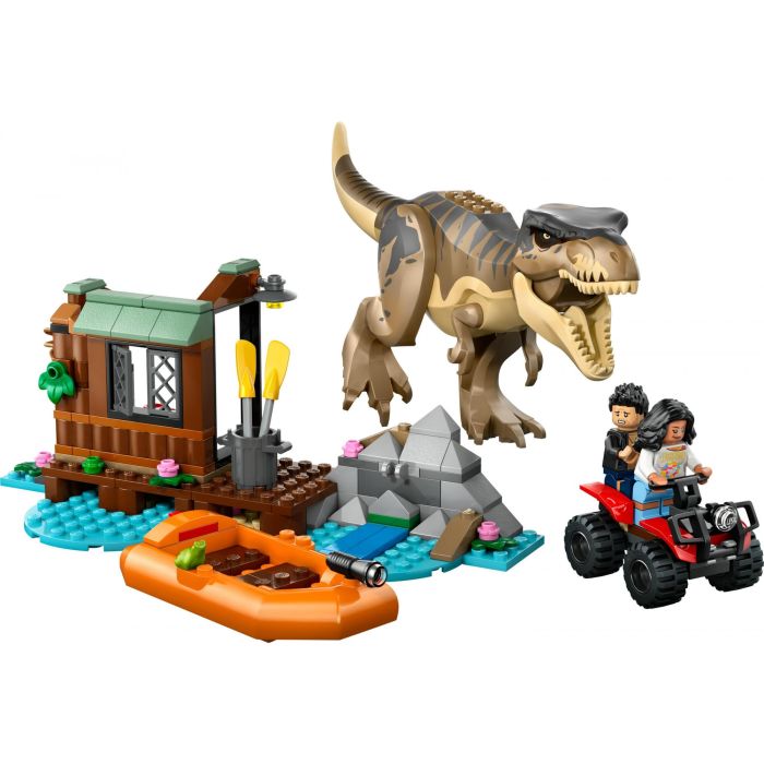 LEGO 76975 Jurassic World Huida del T.Rex por el Río - Juego de Construcción 199 Piezas para Niños +5 Años 1 LEGO 76975 Jurassic World Huida del T.Rex por el Río - Juego de Construcción 199 Piezas para Niños +5 Años 1