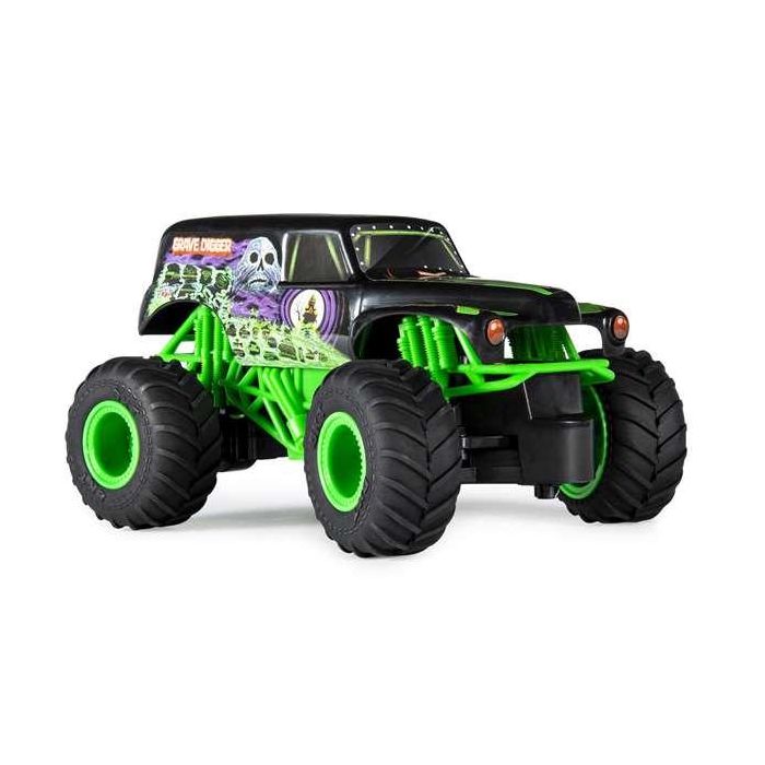 Spin Master 6044955 Monster Jam Grave Digger Coche Teledirigido RC Escala 1:24 Oficial +3 años 5 Spin Master 6044955 Monster Jam Grave Digger Coche Teledirigido RC Escala 1:24 Oficial +3 años 5