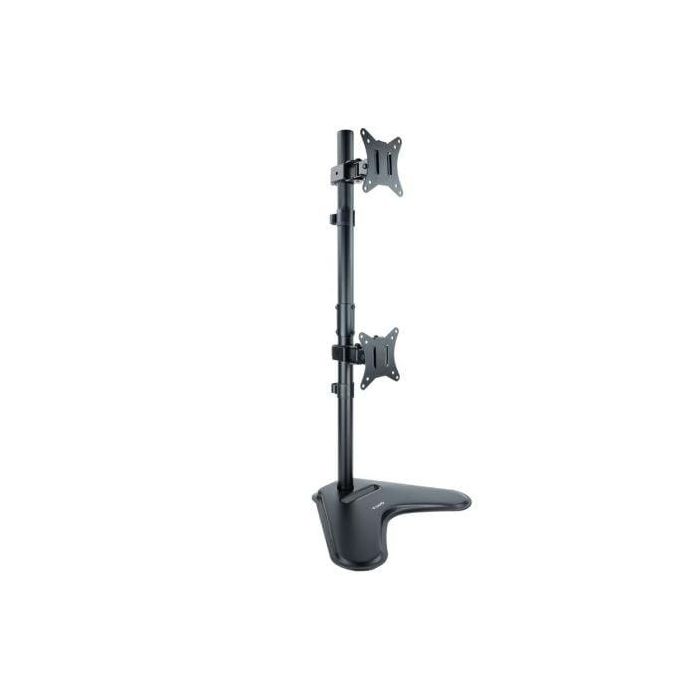 Soporte de Sobremesa para 2 Monitores TooQ DB1703TNV-B/ Giratorio/ Inclinable/ hasta 9kg Soporte de Sobremesa para 2 Monitores TooQ DB1703TNV-B/ Giratorio/ Inclinable/ hasta 9kg