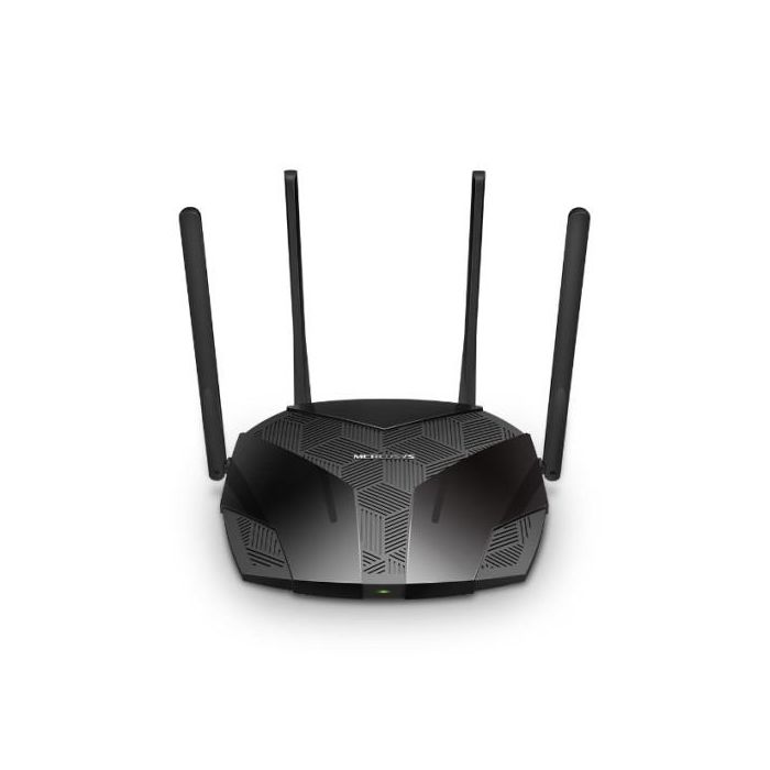 Mercusys MR80X Router Inalámbrico Wi-Fi 6 Doble Banda (2,4 GHz / 5 GHz) Gigabit Ethernet Negro 0 Mercusys MR80X Router Inalámbrico Wi-Fi 6 Doble Banda (2,4 GHz / 5 GHz) Gigabit Ethernet Negro 0