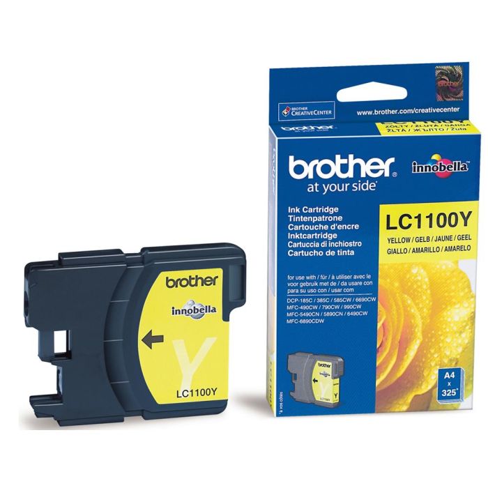 Brother Tinta Amarillo Dcp-385C- Mfc-6490Cw-5490Cn 1