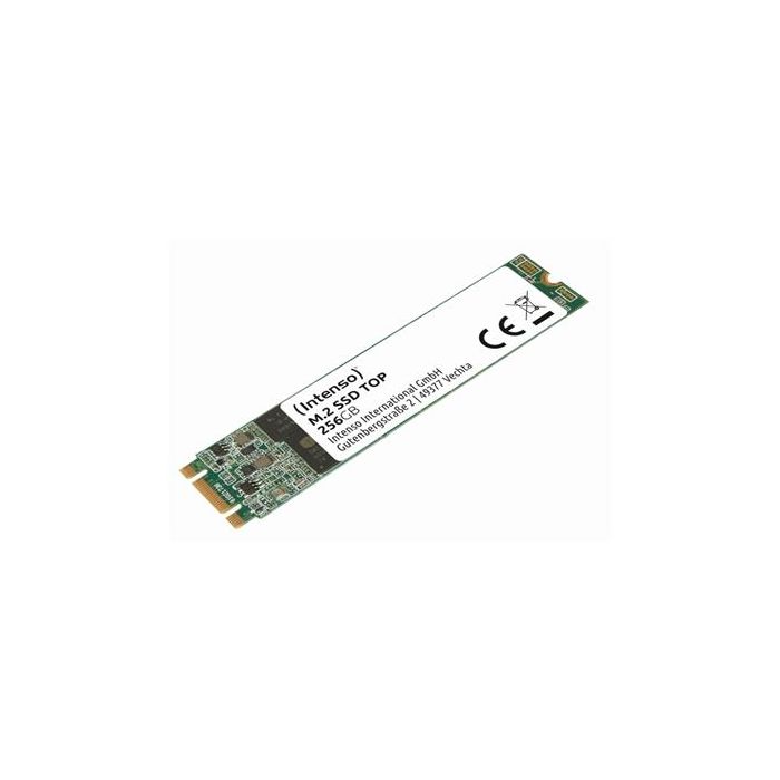 Intenso Top 256 GB M.2 Serial ATA III SSD - Lectura 520 MB/s, Escritura 500 MB/s para PC y Portátil Intenso Top 256 GB M.2 Serial ATA III SSD - Lectura 520 MB/s, Escritura 500 MB/s para PC y Portátil