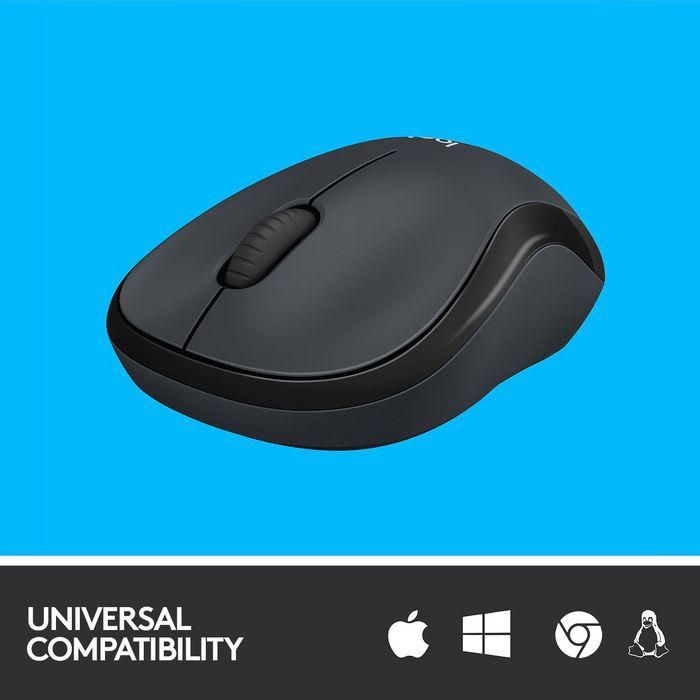 Ratón Inalámbrico Logitech Silent M220/ Hasta 1000 DPI/ Gris Marengo 5 Ratón Inalámbrico Logitech Silent M220/ Hasta 1000 DPI/ Gris Marengo 5