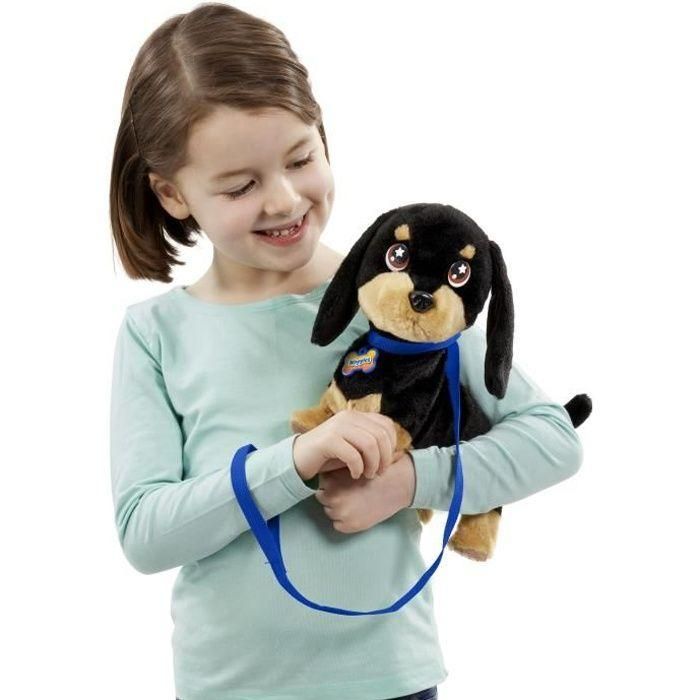 Animagic Waggles sobre la marcha - Peluche interactivo perro salchicha que camina y mueve la cola para 3+ años 0 Animagic Waggles sobre la marcha - Peluche interactivo perro salchicha que camina y mueve la cola para 3+ años 0