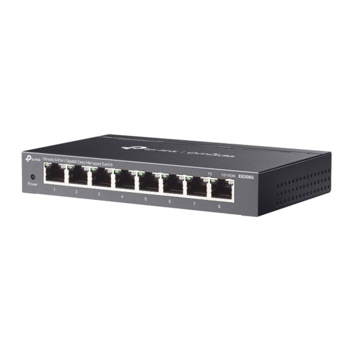TP-Link Omada ES208G Switch Gestionado L2 Gigabit Ethernet 8 Puertos 2