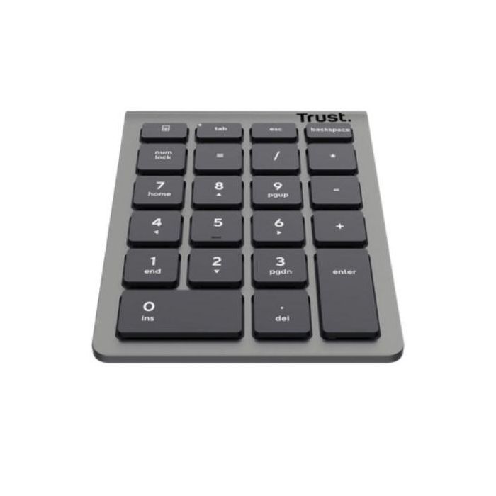 Trust 25709 Teclado Numérico Inalámbrico Xalas Wireless con USB 2.4GHz, 22 Teclas de Tijera, Plata 1 Trust 25709 Teclado Numérico Inalámbrico Xalas Wireless con USB 2.4GHz, 22 Teclas de Tijera, Plata 1
