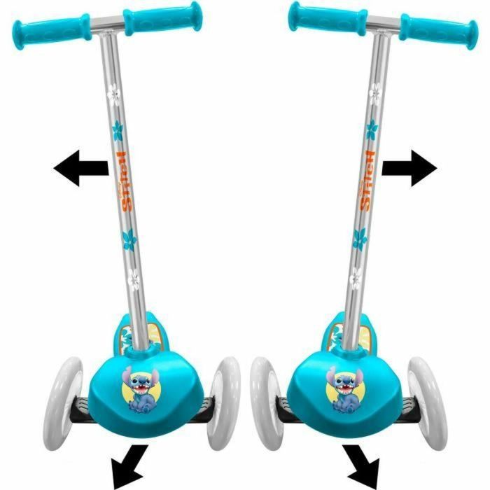 Disney Patinete de 3 ruedas con dirección - Stitch 2 Disney Patinete de 3 ruedas con dirección - Stitch 2
