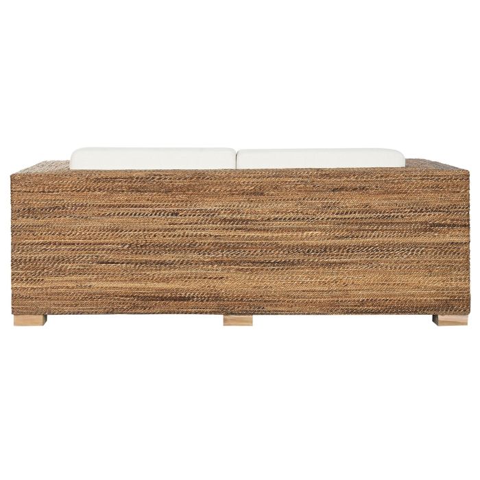 Sofa Item Home DKD Home Decor Natural Blanco 92 x 65 x 192 cm 2 Sofa Item Home DKD Home Decor Natural Blanco 92 x 65 x 192 cm 2