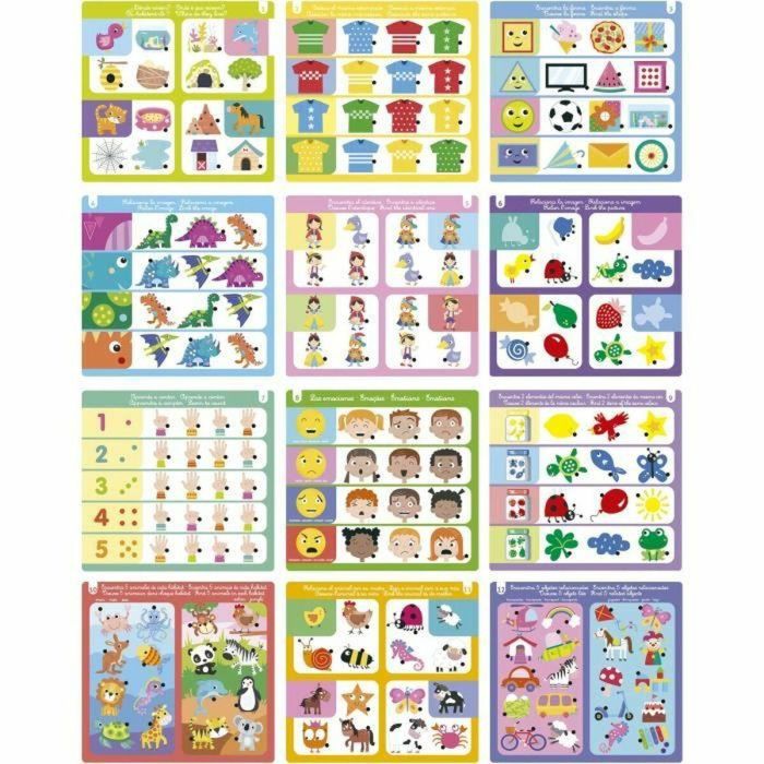 EDUCA EDU8412668203945 Conector Baby - Juego educativo para niños de 2+ años - 65 preguntas y 12 temas en formato libro 3 EDUCA EDU8412668203945 Conector Baby - Juego educativo para niños de 2+ años - 65 preguntas y 12 temas en formato libro 3