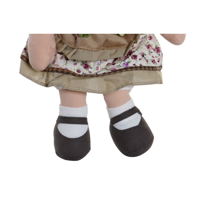Muñeca Kids DKD Home Decor Marron Marron 10 x 35 x 24 cm (4 Unidades) 2 Muñeca Kids DKD Home Decor Marron Marron 10 x 35 x 24 cm (4 Unidades) 2