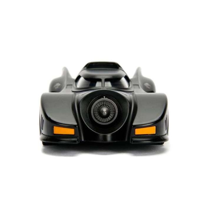 Coche metal batmóvil 1989, incluye figura batman de metal 7 cm escala 1:24 30x15x11 cm 11