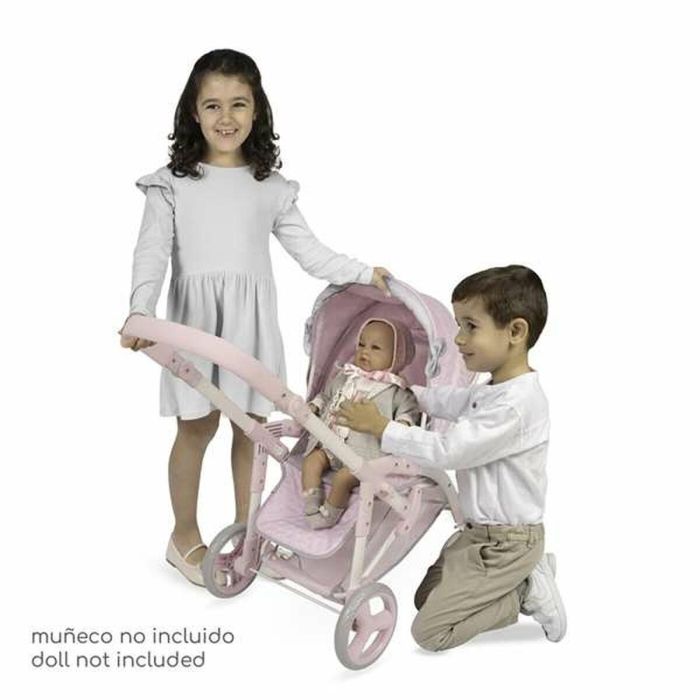 Decuevas Coche de Muñeca 3x1 Plegable Sophie para Muñecas hasta 48 cm - Edad 3+ Años, Material: Metal, Plástico, Poliéster 9 Decuevas Coche de Muñeca 3x1 Plegable Sophie para Muñecas hasta 48 cm - Edad 3+ Años, Material: Metal, Plástico, Poliéster 9