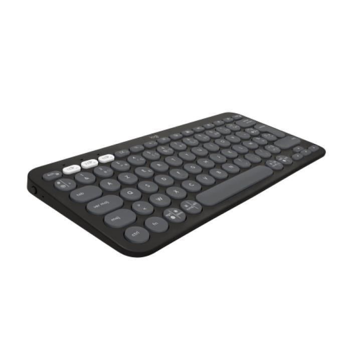 LOGITECH - Teclado inalámbrico - Pebble Keys 2 M380s - Bluetooth - Botón Easy-Switch - Grafito - (920-011803) LOGITECH - Teclado inalámbrico - Pebble Keys 2 M380s - Bluetooth - Botón Easy-Switch - Grafito - (920-011803)