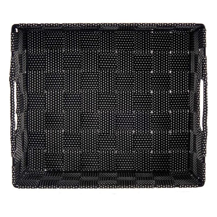 Cesta Kipit Negro Tela 23 x 8 x 27 cm 1 Cesta Kipit Negro Tela 23 x 8 x 27 cm 1