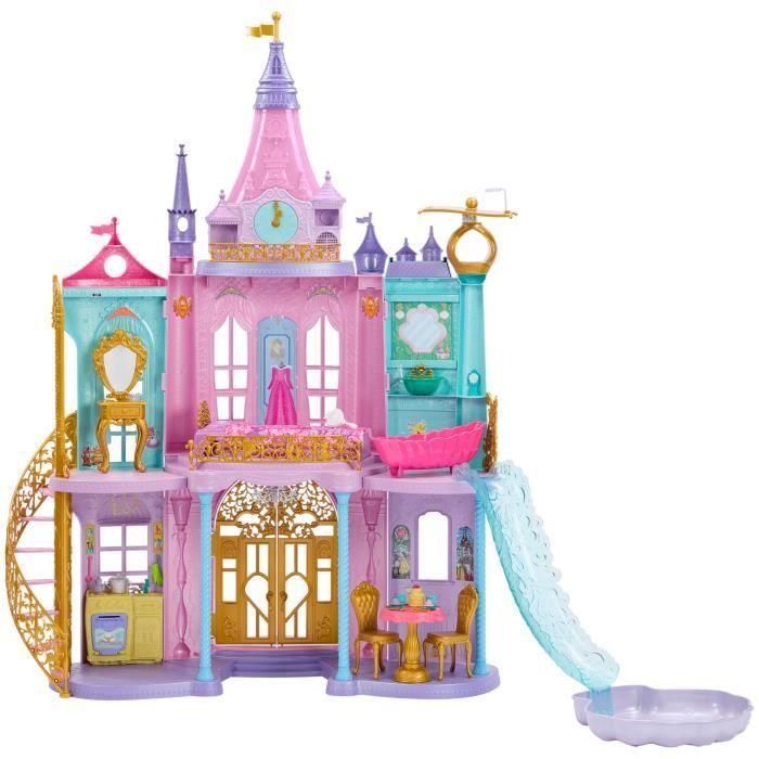 Gran Castillo de Las Princesas - Mattel - Hlw29 - Muñeca de Moda Disney