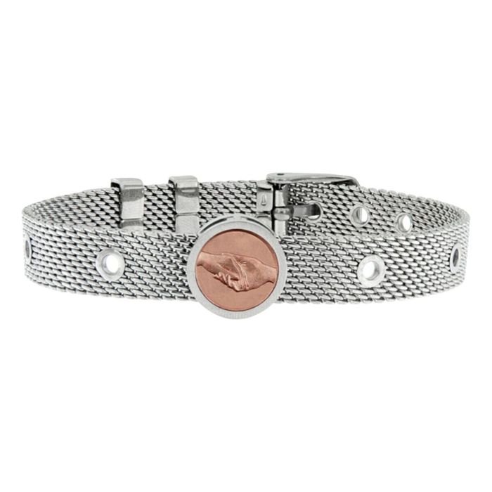 Pulsera Unisex Unselfish Talent Jewels TJA-5-01-02-1-235 Plateado 0 Pulsera Unisex Unselfish Talent Jewels TJA-5-01-02-1-235 Plateado 0