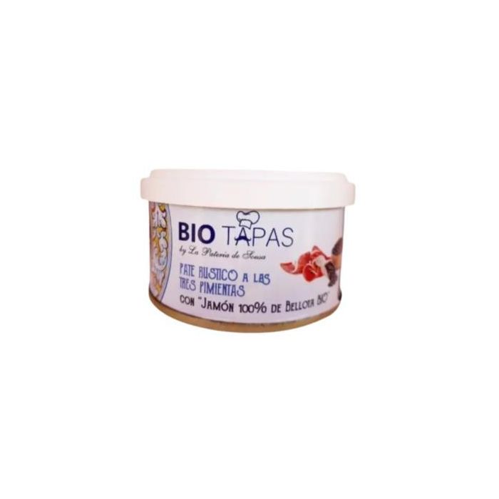 Pate Bio Tres Pimientas-Jamon Bellota 100% 100Gr. Pate Bio Tres Pimientas-Jamon Bellota 100% 100Gr.