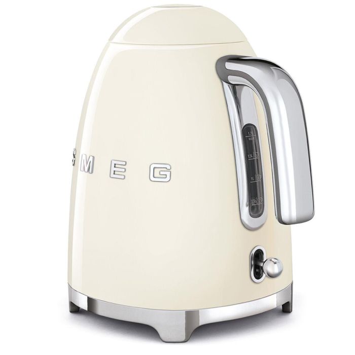 Hervidor Smeg KLF03CREU Crema Acero Inoxidable Plástico 2400 W 1,7 L 1 Hervidor Smeg KLF03CREU Crema Acero Inoxidable Plástico 2400 W 1,7 L 1