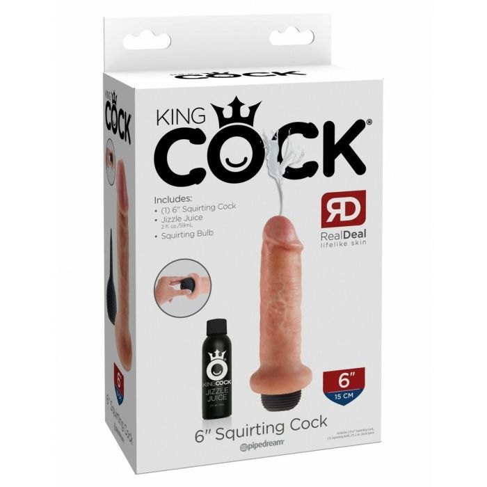 Consolador Realista Pipedream - King Cock Natural 6 Consolador Realista Pipedream - King Cock Natural 6