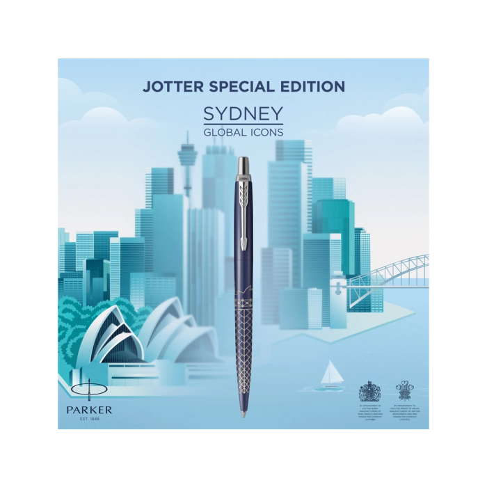 Boligrafo Parker Jotter Core Global Icons Sydney Azul Ct 3