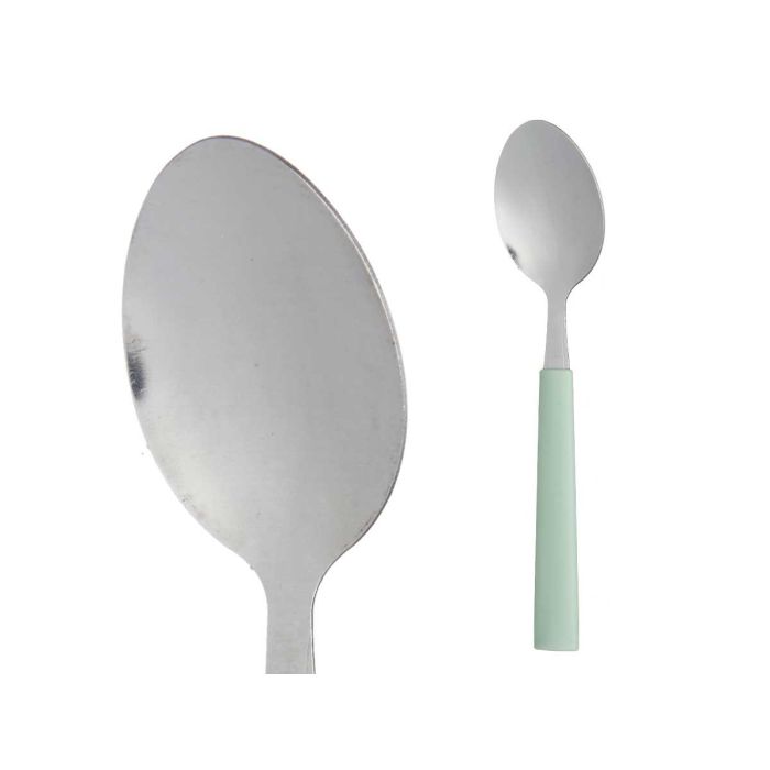 Set 6 Cucharas Surtidos Menta Rosa Palo Kinvara - Metal y Plástico, 9x28.3x3 cm (12 Unidades) 1