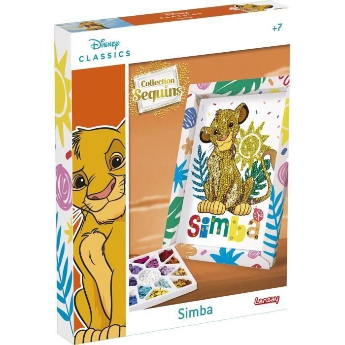 Juego creativo - LANSAY - Colección lentejuelas - SIMBA EL REY LEÓN - A partir de 7 años 4 Juego creativo - LANSAY - Colección lentejuelas - SIMBA EL REY LEÓN - A partir de 7 años 4