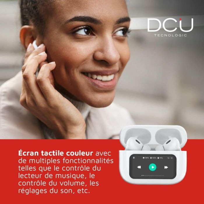 Auriculares Bluetooth DCU 34152080 Blanco 5