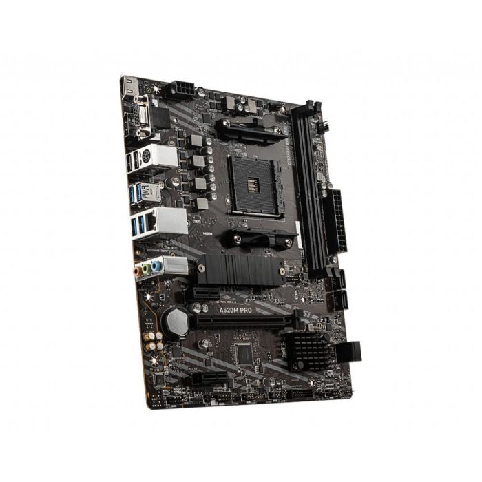 Placa Base MSI A520M PRO mATX AM4 AMD AM4 4