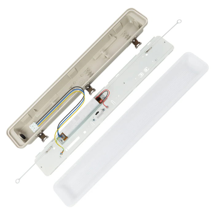 Tridonic Equipo Estanco LED 20W 2400Lm IP65 CCT 3000-6500K 110°, Regulable 7