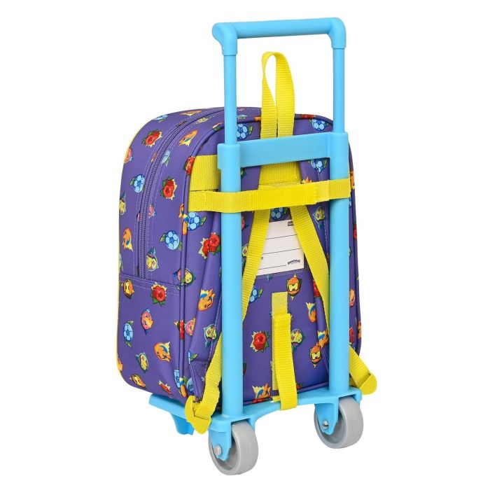Safta 612270280 Set Escolar Superthings: Mochila Escolar Infantil 232 y Carro con Ruedas 805 para Niños y Niñas de +3 Años 1 Safta 612270280 Set Escolar Superthings: Mochila Escolar Infantil 232 y Carro con Ruedas 805 para Niños y Niñas de +3 Años 1