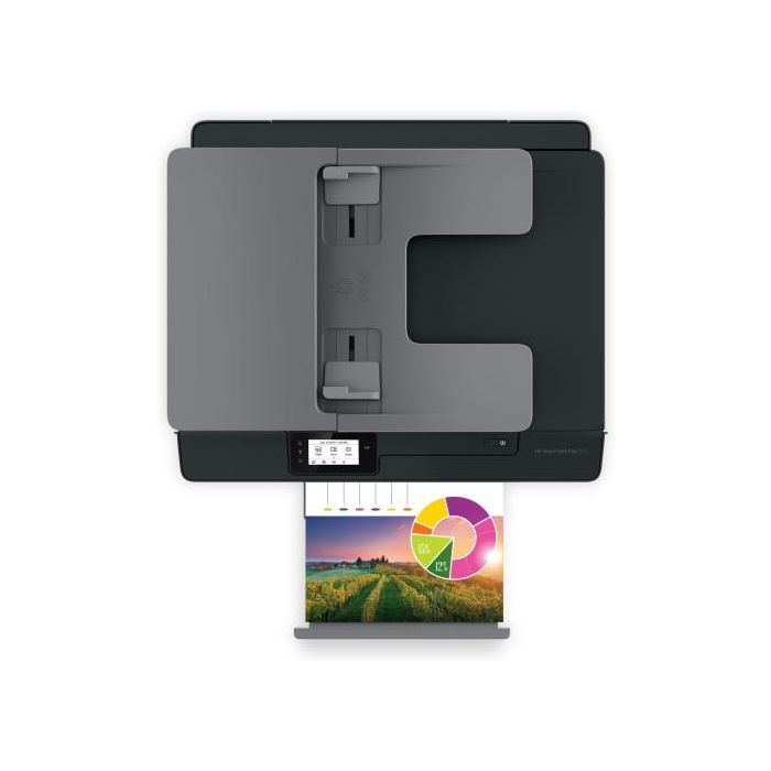 HP Smart Tank Plus 570 Impresora Multifunción Inalámbrica Color con Tanque de Tinta, A4, ADF, WiFi, 4800x1200 DPI, 11 ppm, Negro/Gris 4