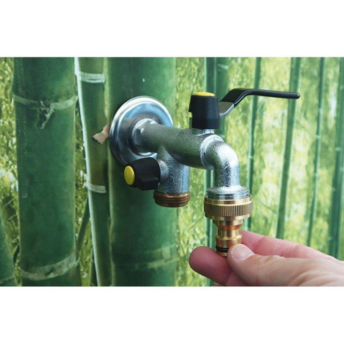 Aqua Control Conector Roscado Hembra Latón ½ Pulg Blister Adaptador Grifo Manguera 2 Aqua Control Conector Roscado Hembra Latón ½ Pulg Blister Adaptador Grifo Manguera 2