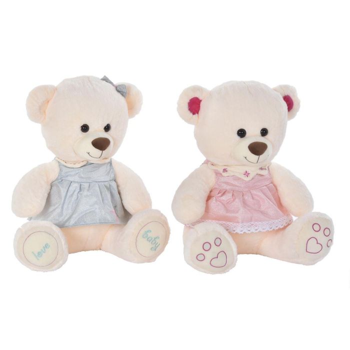 Peluche Kids DKD Home Decor Rosa Verde 20 x 50 x 20 cm (2 Unidades) Peluche Kids DKD Home Decor Rosa Verde 20 x 50 x 20 cm (2 Unidades)