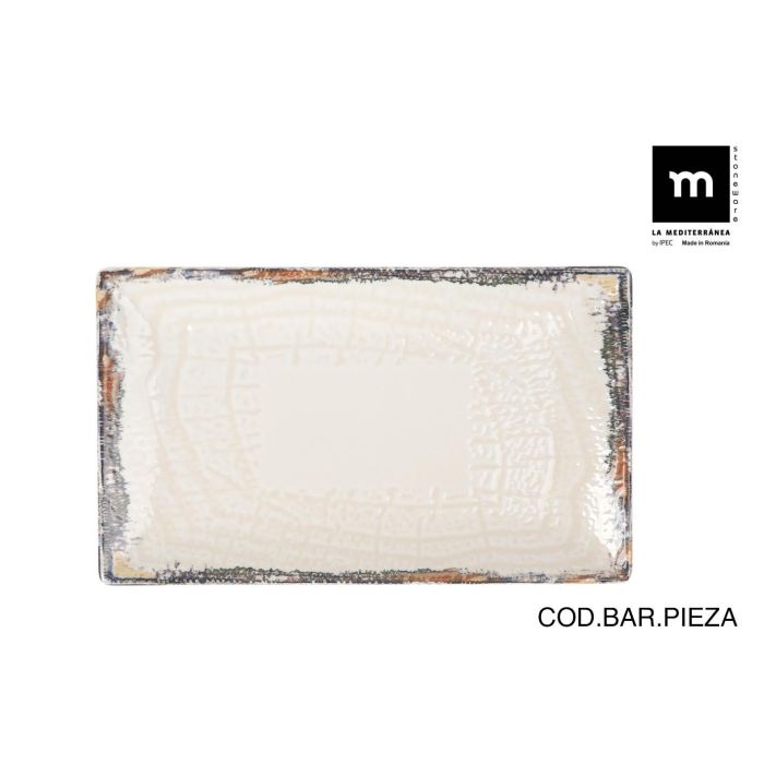 Fuente rectangular Albus Elite Brillo 25x15 cm - Inde (18 Unidades) Fuente rectangular Albus Elite Brillo 25x15 cm - Inde (18 Unidades)