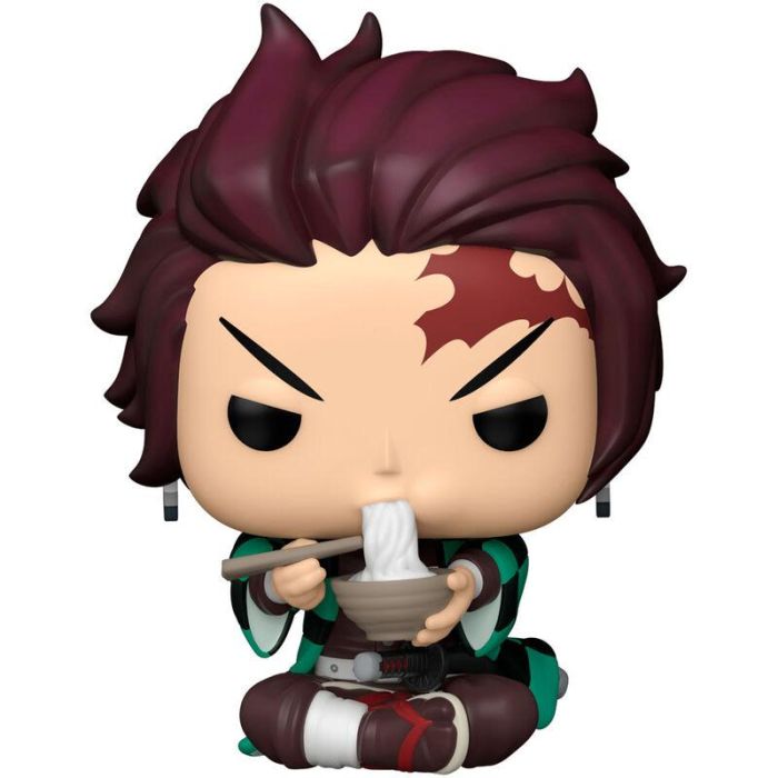 Funko Pop! 57346 Mini Figura de Vinilo Tanjiro con Noodles de Demon Slayer - Coleccionable Anime 9.5 cm 1 Funko Pop! 57346 Mini Figura de Vinilo Tanjiro con Noodles de Demon Slayer - Coleccionable Anime 9.5 cm 1