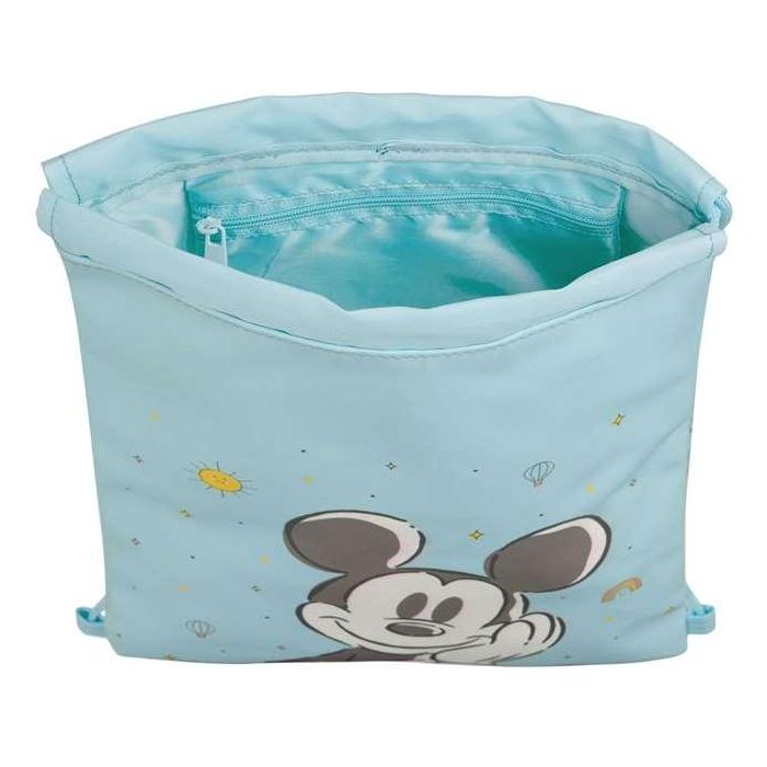 Bolsa Mochila con Cuerdas Mickey Mouse Clubhouse Baby Azul 26 x 34 x 1 cm 3