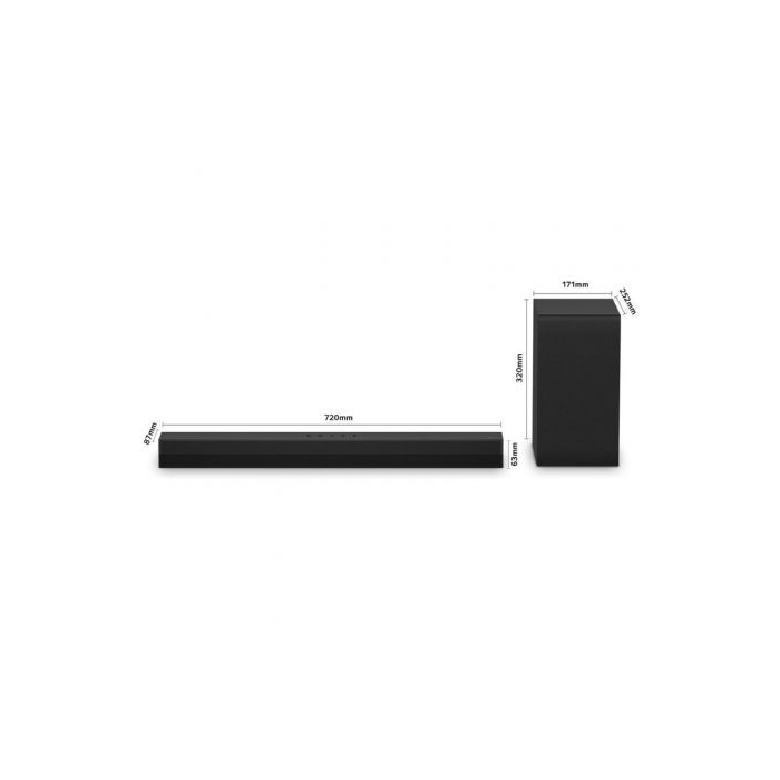 Barra Sonido Lg 2.1 Dolby Digital 1 Barra Sonido Lg 2.1 Dolby Digital 1